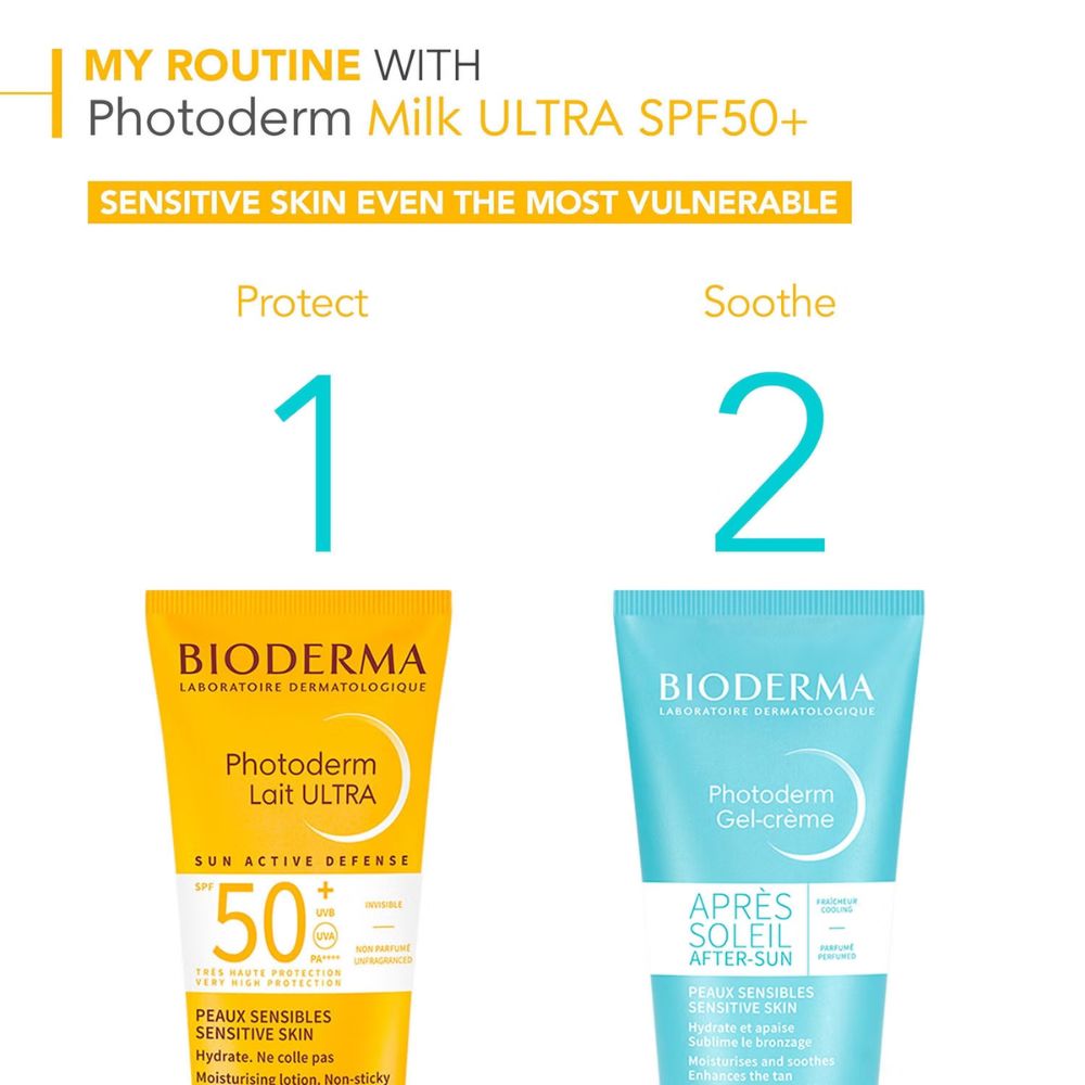 Bioderma Photoderm Lait Ultra SPF50+ Very High Protection Sunscreen 200ml