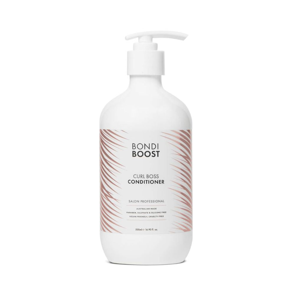 BondiBoost Curl Boss Shampoo and Conditioner 500ml Bundle