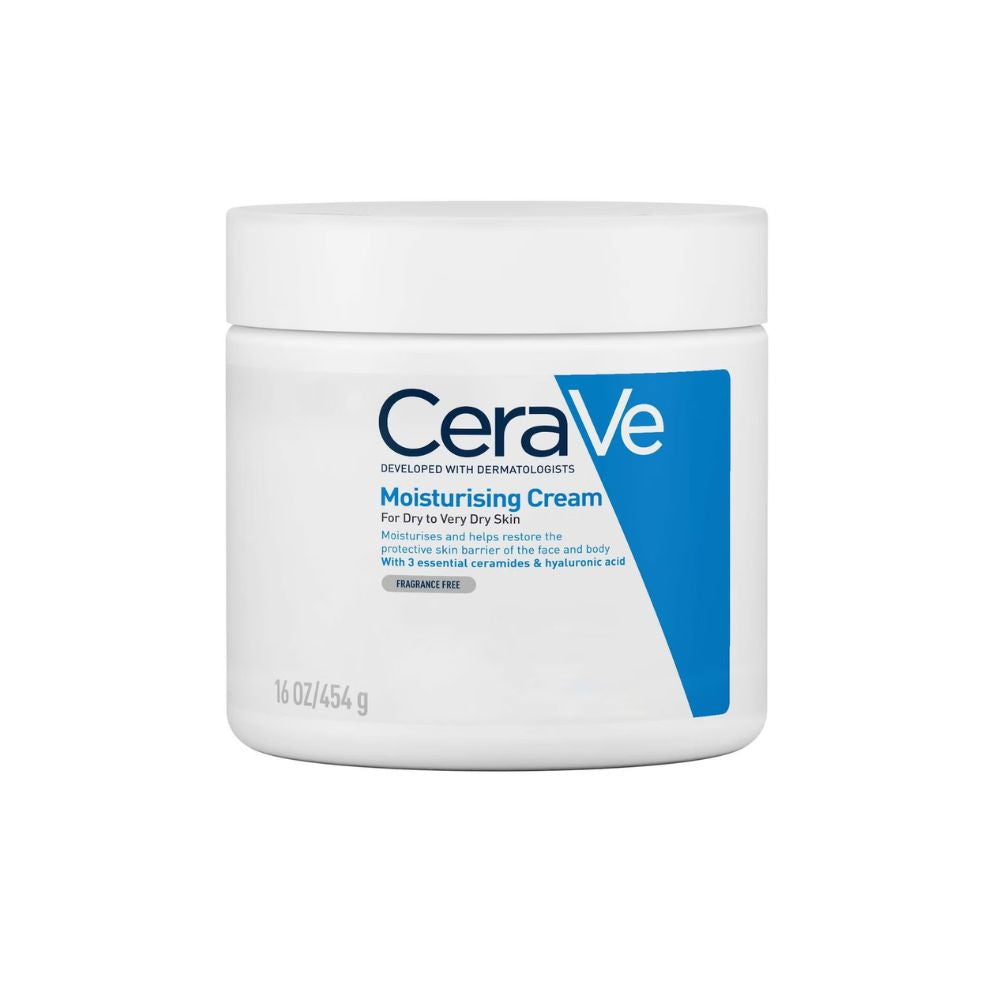 CeraVe Moisturising Cream Pot with Ceramides for Dry to Very Dry Skin 454g