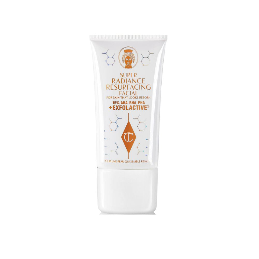 CHARLOTTE’S SUPER RADIANCE RESURFACING FACIAL 50ML ACID EXFOLIATOR