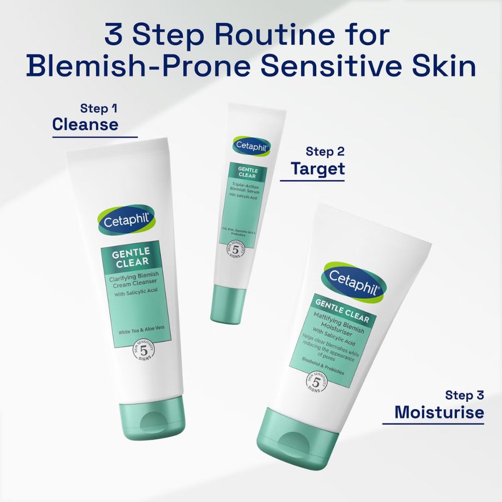 Cetaphil Gentle Clear Blemish Control 3-Step Routine Kit