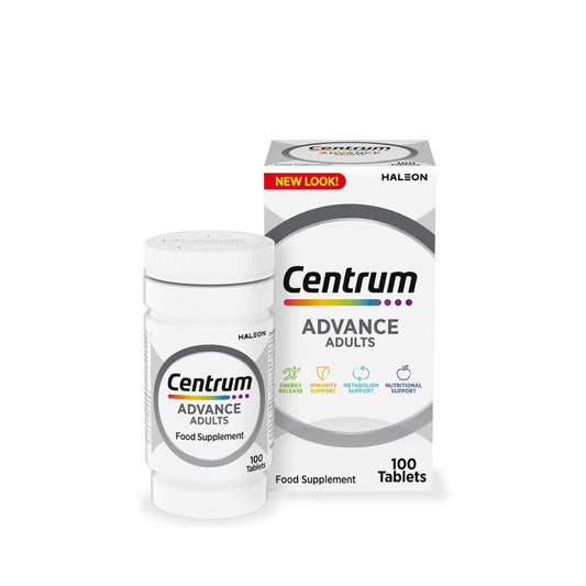 Centrum Advance Multivitamins and Minerals Tablets - 100 Tablets