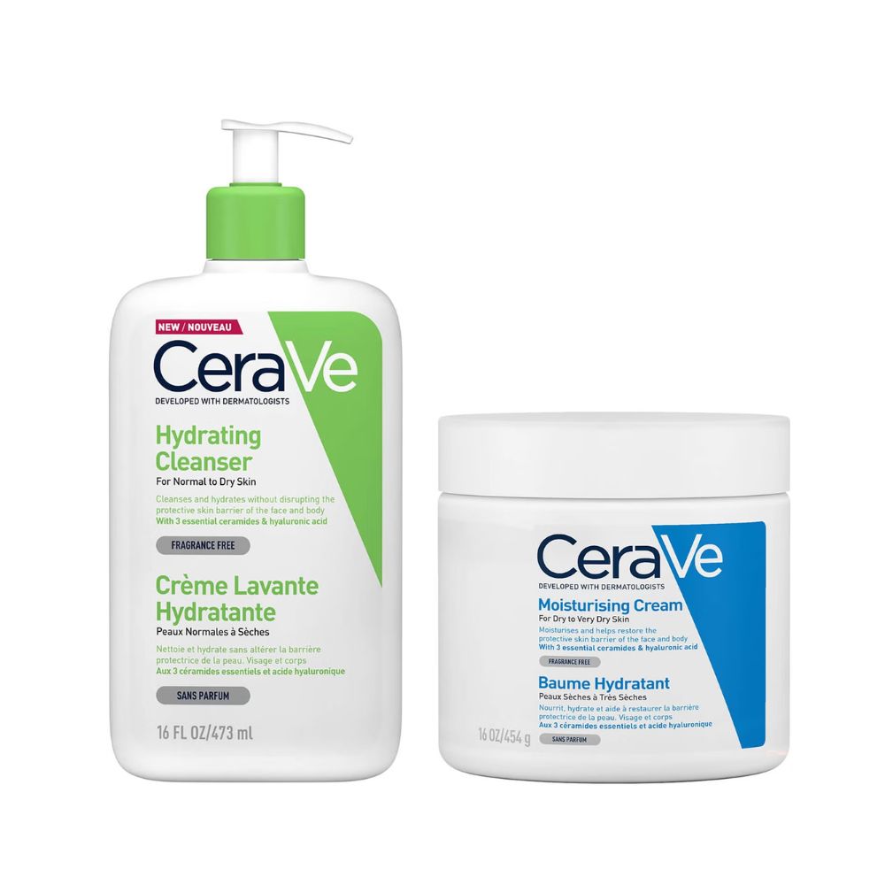 Cerave Cleanser Large Duo