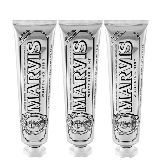 Marvis Whitening Mint Toothpaste Bundle (3x85ml)