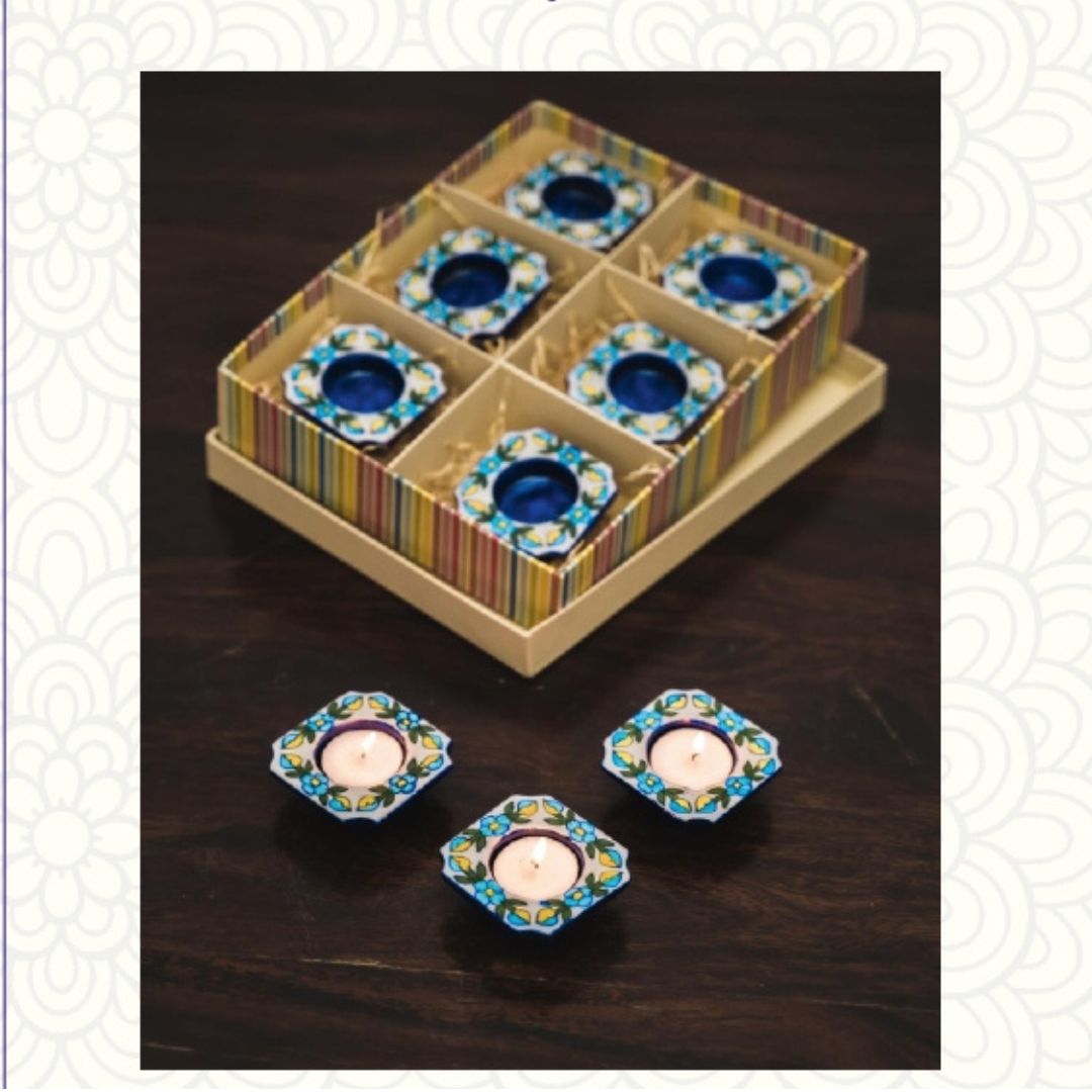 Tea - Lights  Square Tea - Light Box