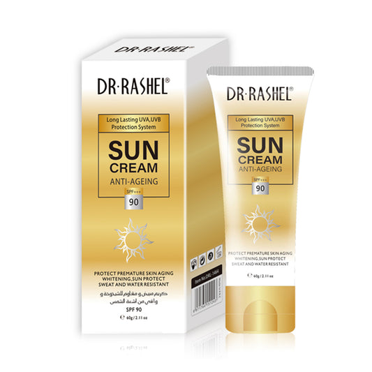 Anti-aging & whitening sun cream SPF90