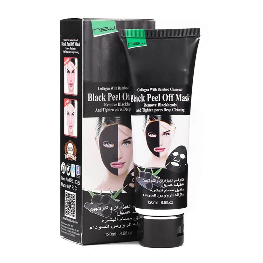 Black peel off mask