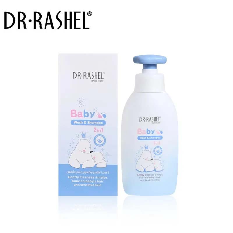 Baby 2 in1 wash & shampoo 500ml