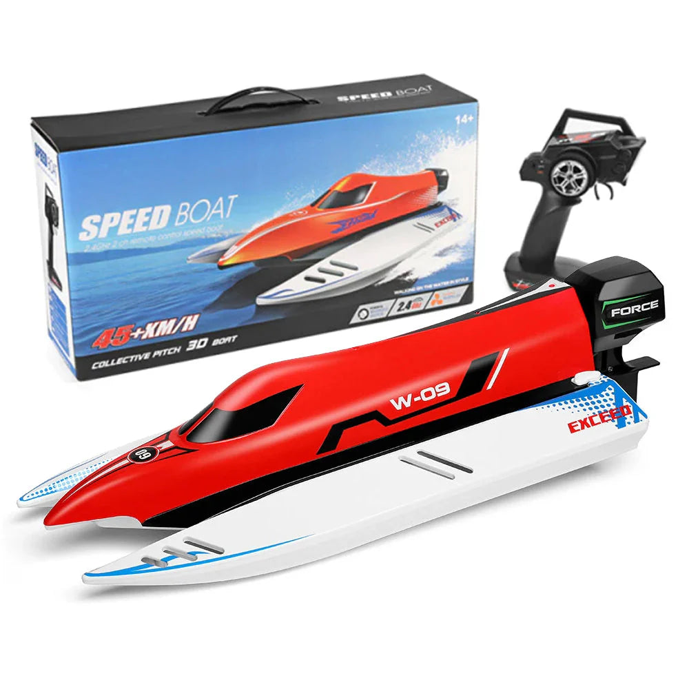 RC RACE BOAT RED