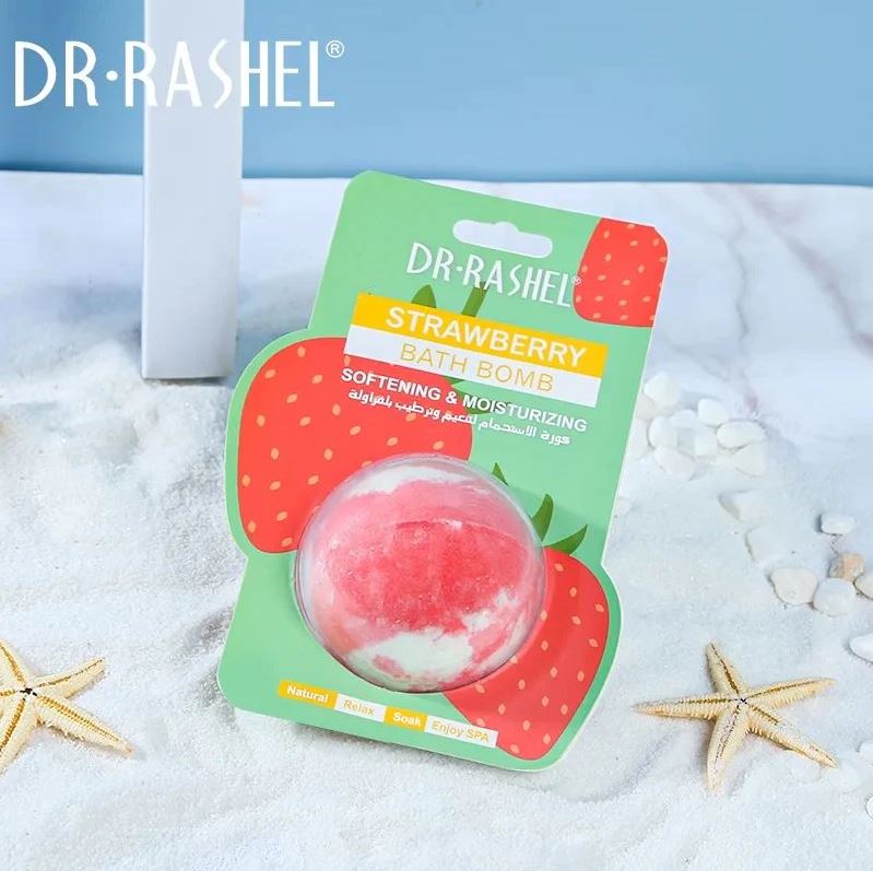 Strawberry bath bomb