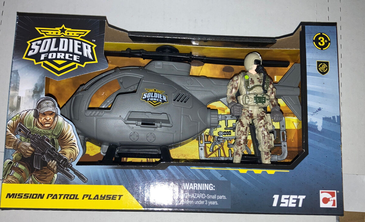 SOLDIER FORCE MISSION PARTOL PLAYSET