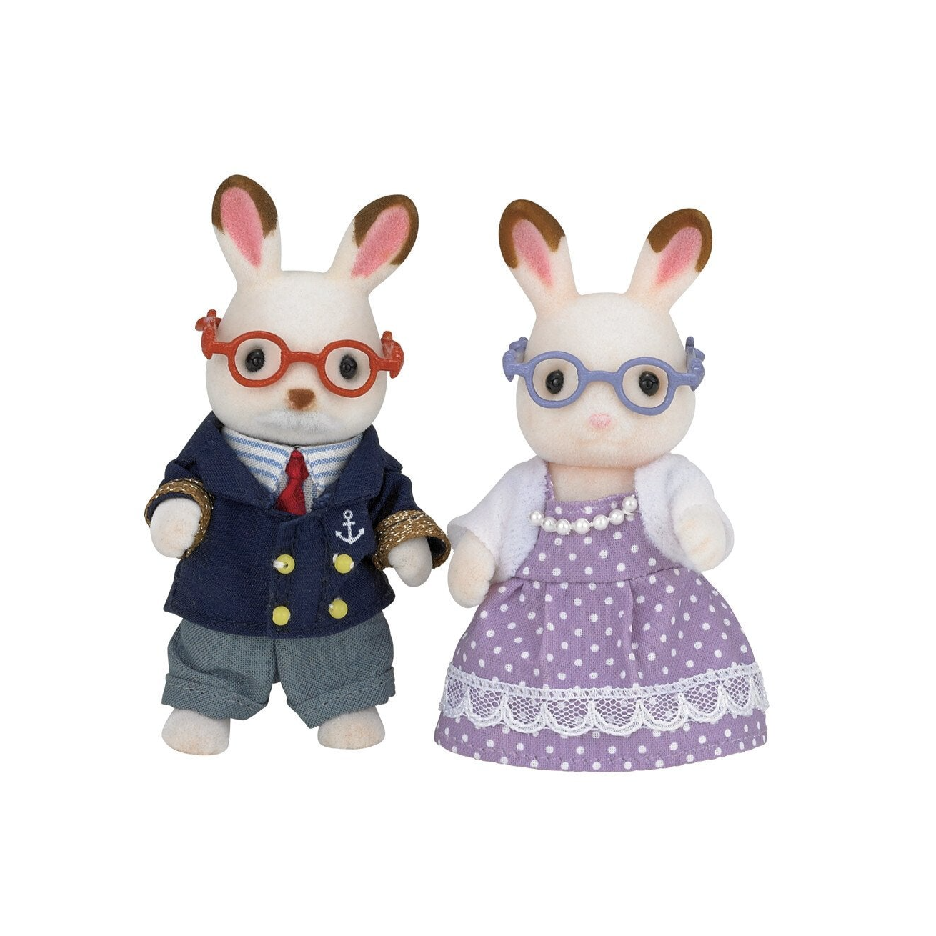 Sylvanian Families Chocolate Rabbit Grandparents