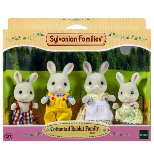 Sylvanian Families  COTTONTAIL RABBIT FAMILY